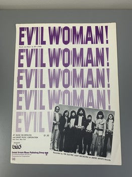 ELO - Evil Woman! music sheet