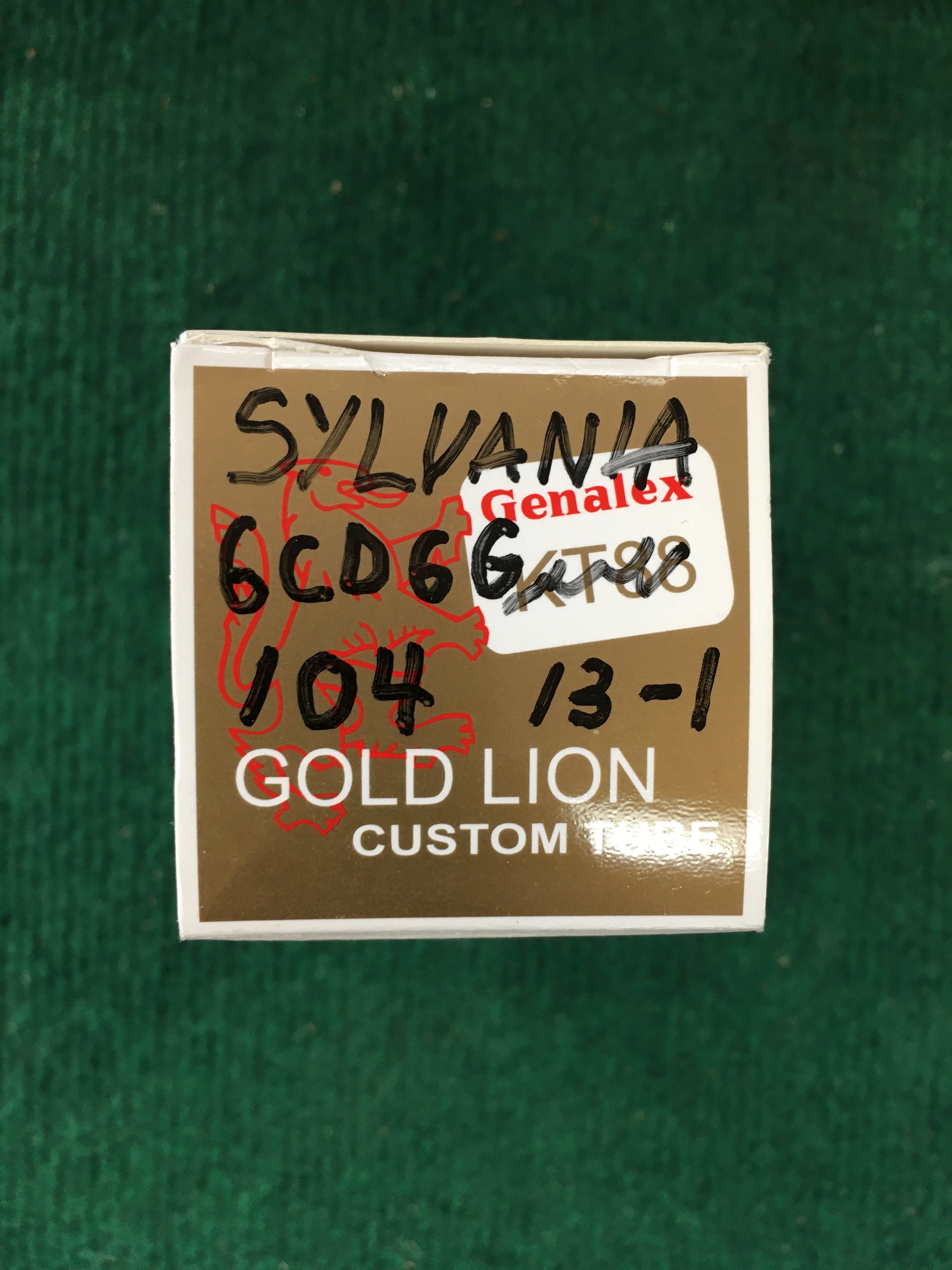 Sylvania 6CD6G Vacuum Tube * Tested 104%