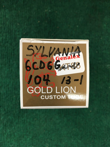 Sylvania 6CD6G Vacuum Tube * Tested 104%