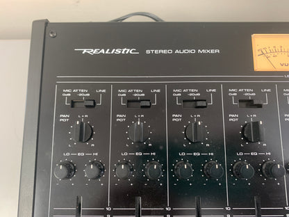 Realistic Stereo 32-1210 Mixer with Phono Inputs