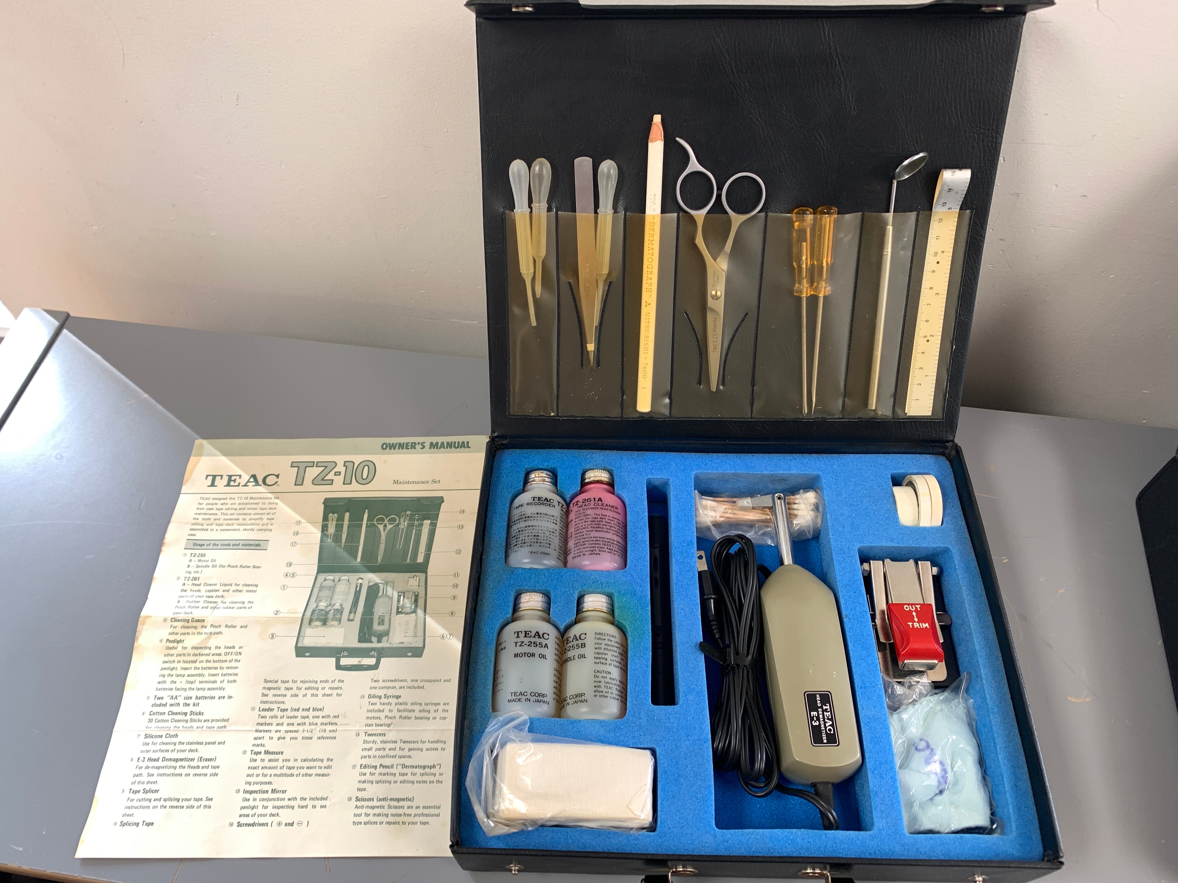 TEAC TZ-10 Reel to Reel Accessory Set