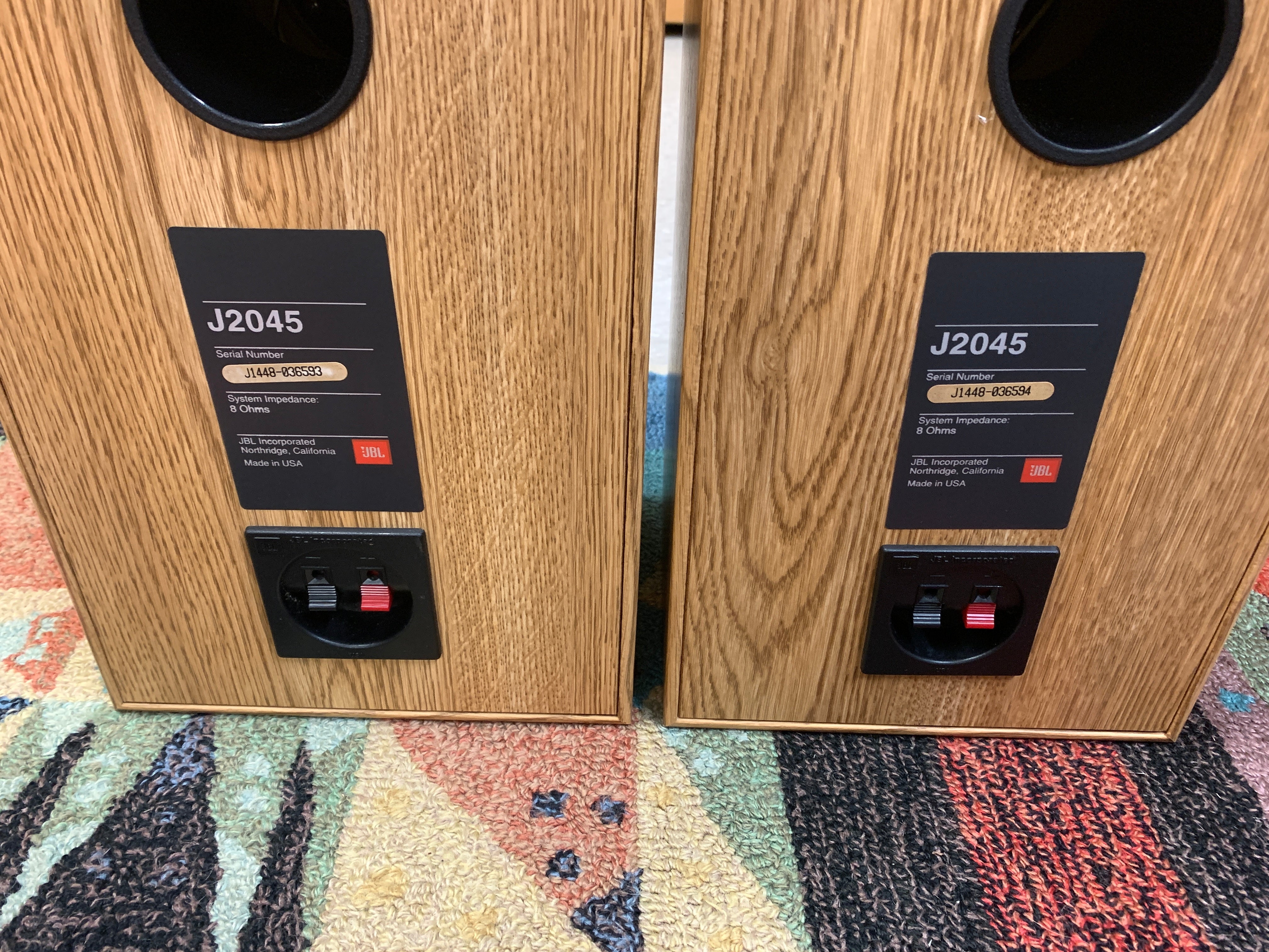 JBL J2045 Bookshelf Speakers – The Turntable Store