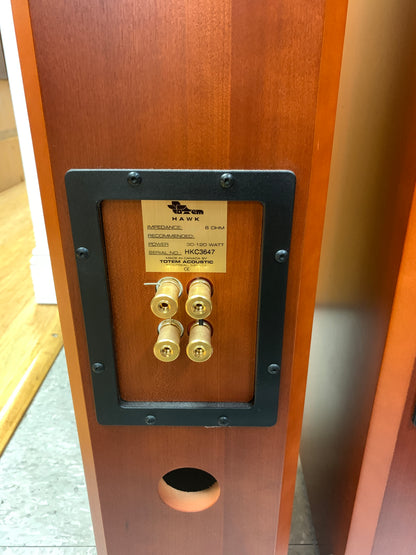 Totem Acoustic Hawk Speakers * Cherry