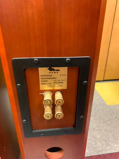Totem Acoustic Hawk Speakers * Cherry