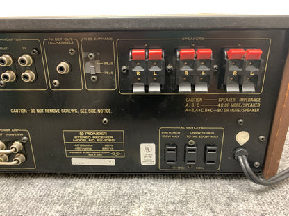 Pioneer SX-1050 Stereo Receiver * 1976/78 * 120W RMS