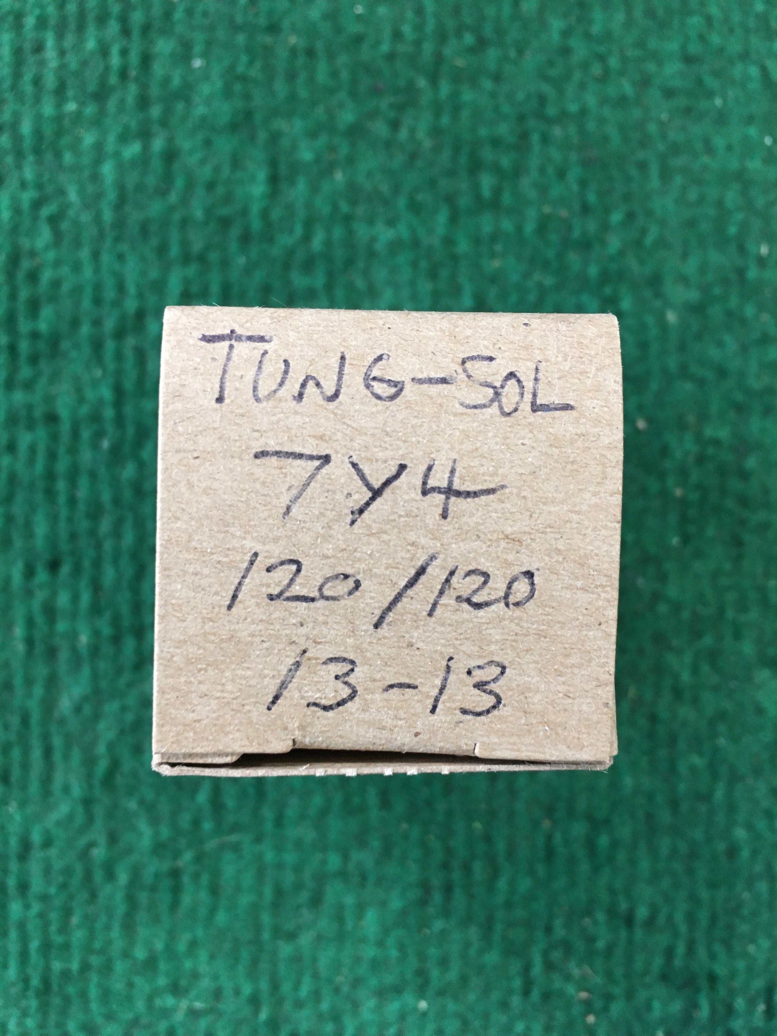 Tung-Sol 7Y4 Vacuum Tube * Tested 120/120%