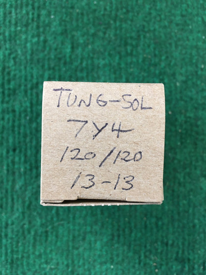 Tung-Sol 7Y4 Vacuum Tube * Tested 120/120%