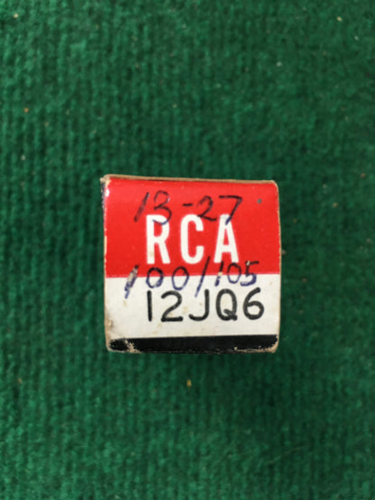 RCA 12JQ6 Vacuum Tube * Tested 100/105%