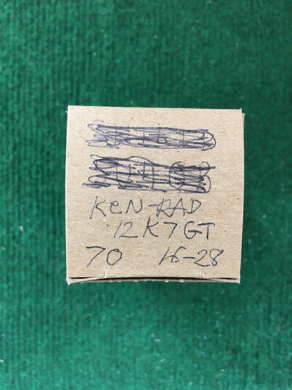 Ken-Rad 12K7GT Vacuum Tube * Tested 70