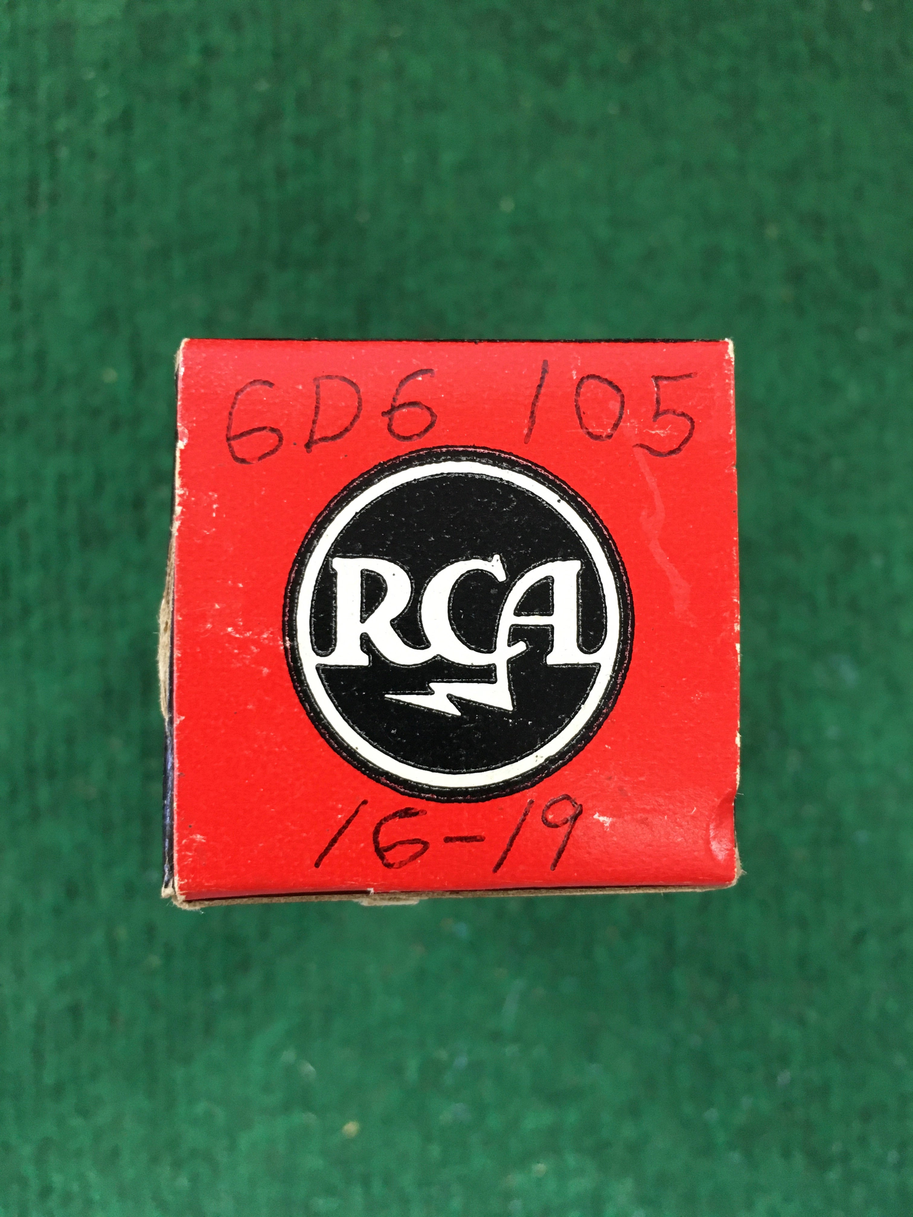 RCA 6D6 Vacuum Tube * Tested 105