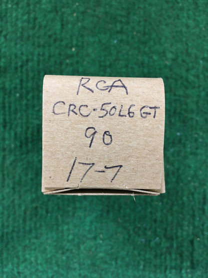 RCA CRC-50L6GT Vacuum Tube * Tested 90