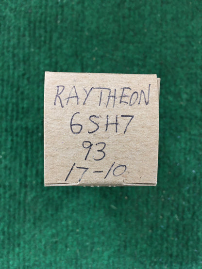 Raytheon 6SH7 Vacuum Tube * Tested 93