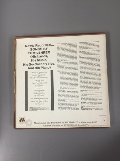 Tom Lehrer – Songs By Tom Lehrer (reel tape)