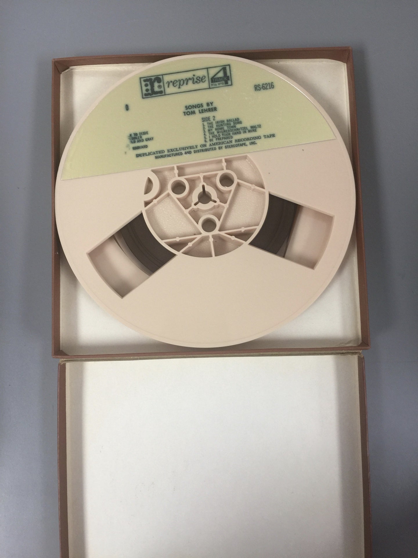 Tom Lehrer – Songs By Tom Lehrer (reel tape)