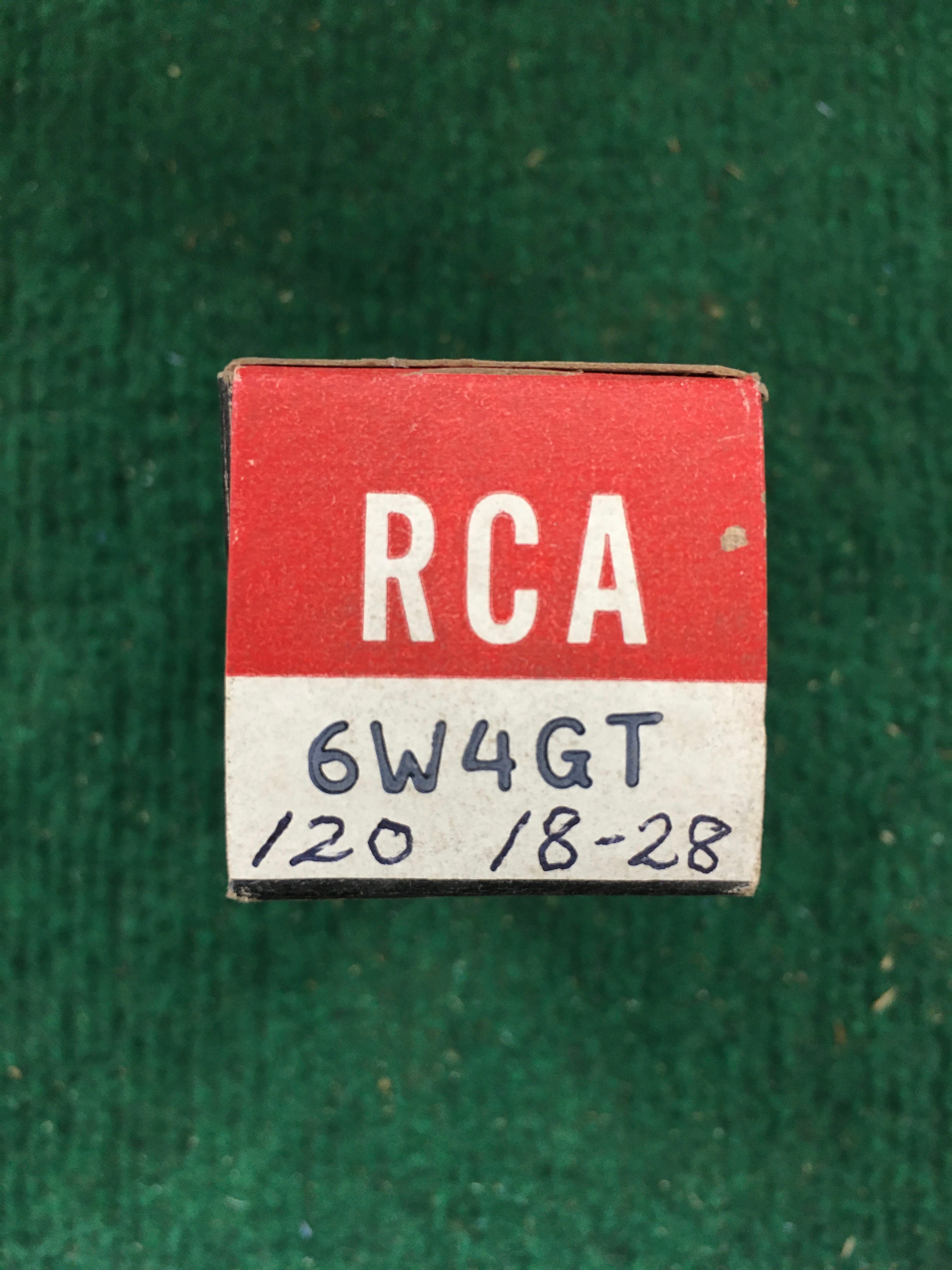 RCA 6W4GT Vacuum Tube * Tested 120