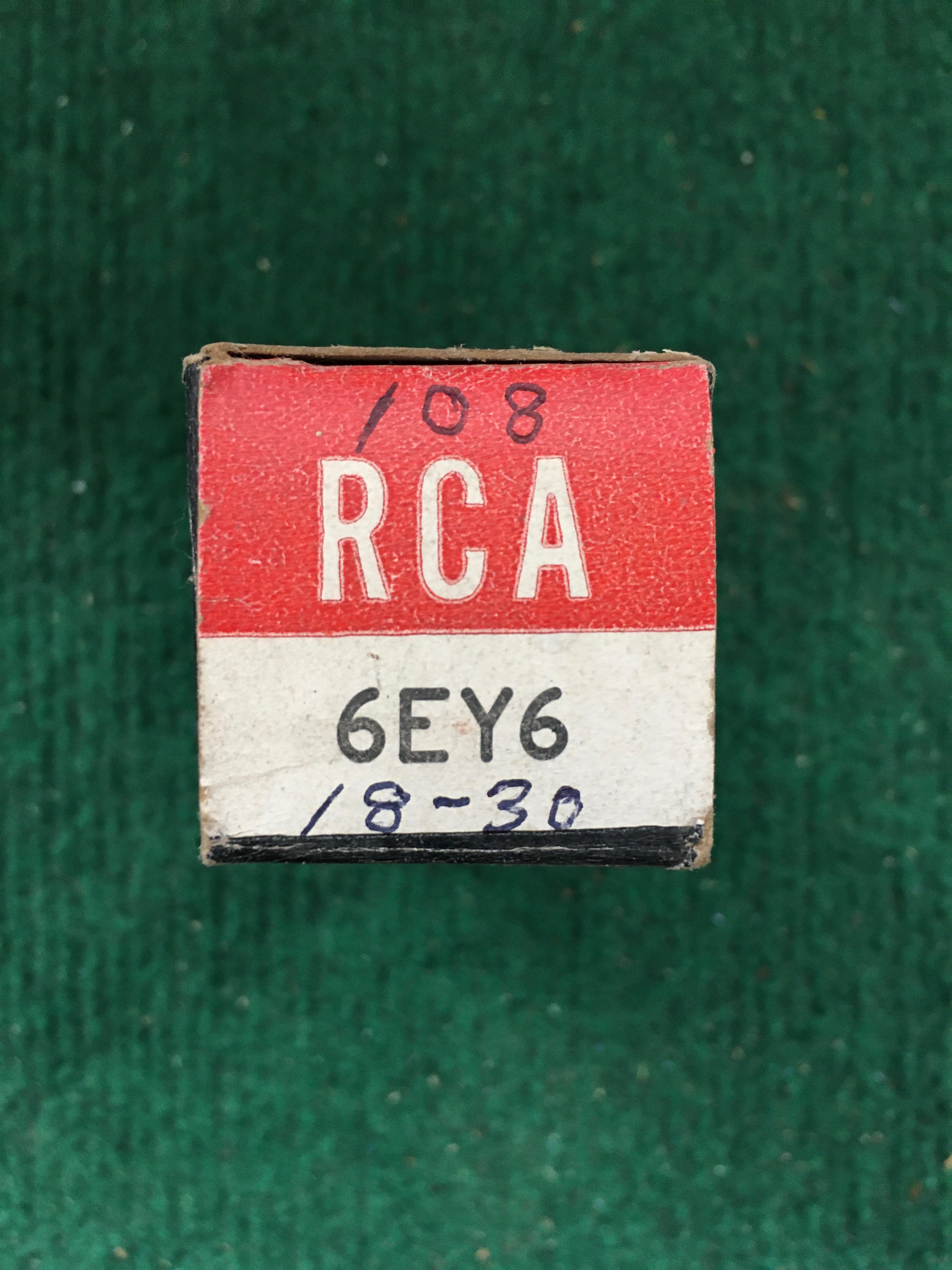 RCA 6EY6 Vacuum Tube * Tested 108