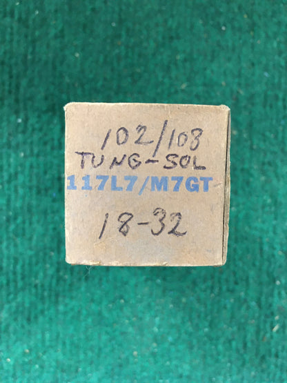 Tung-Sol 117L7/M7GT Vacuum Tube * Tested 102/103