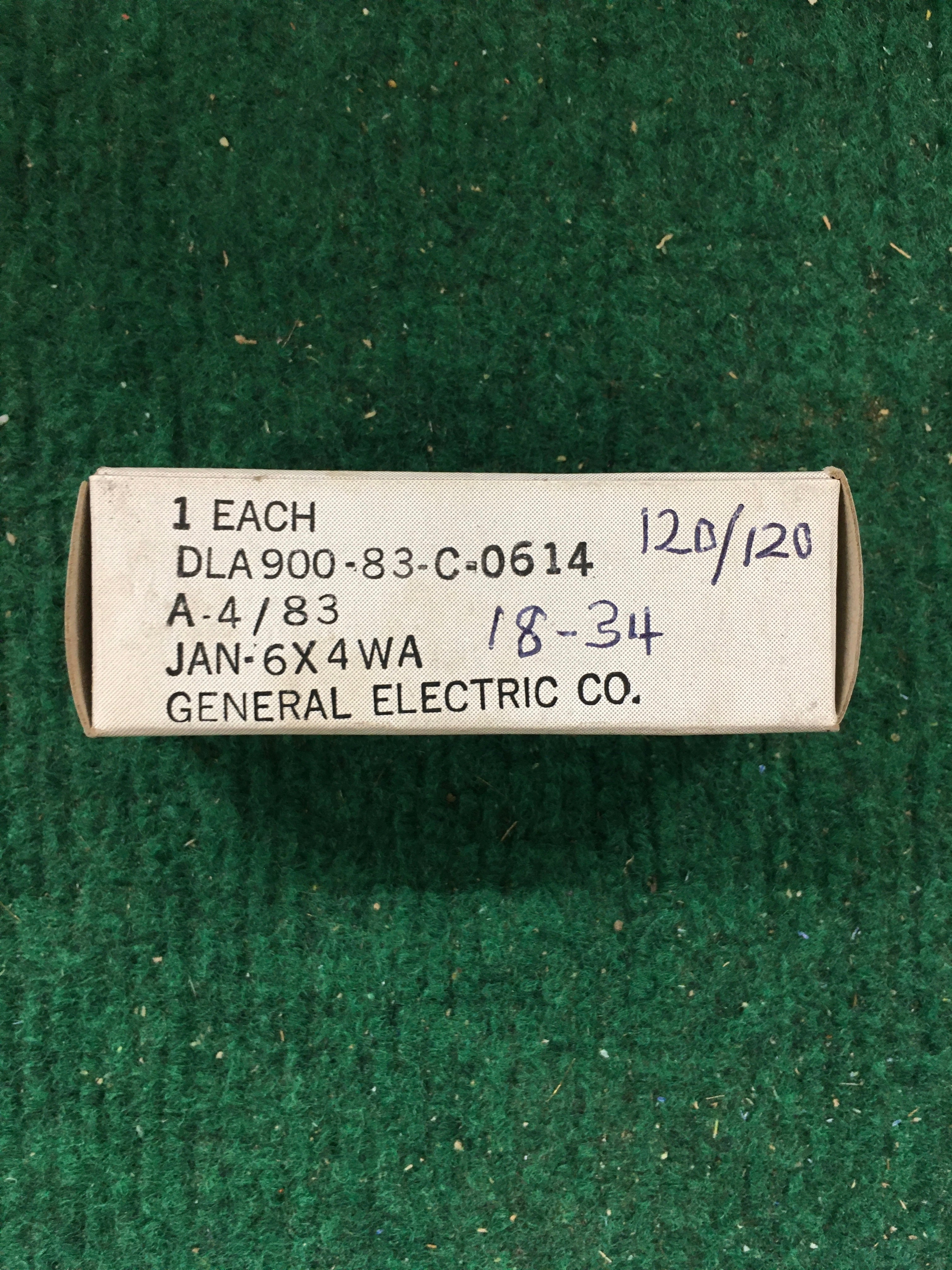 GE JAN 6X4WA Vacuum Tube * Tested 120/120