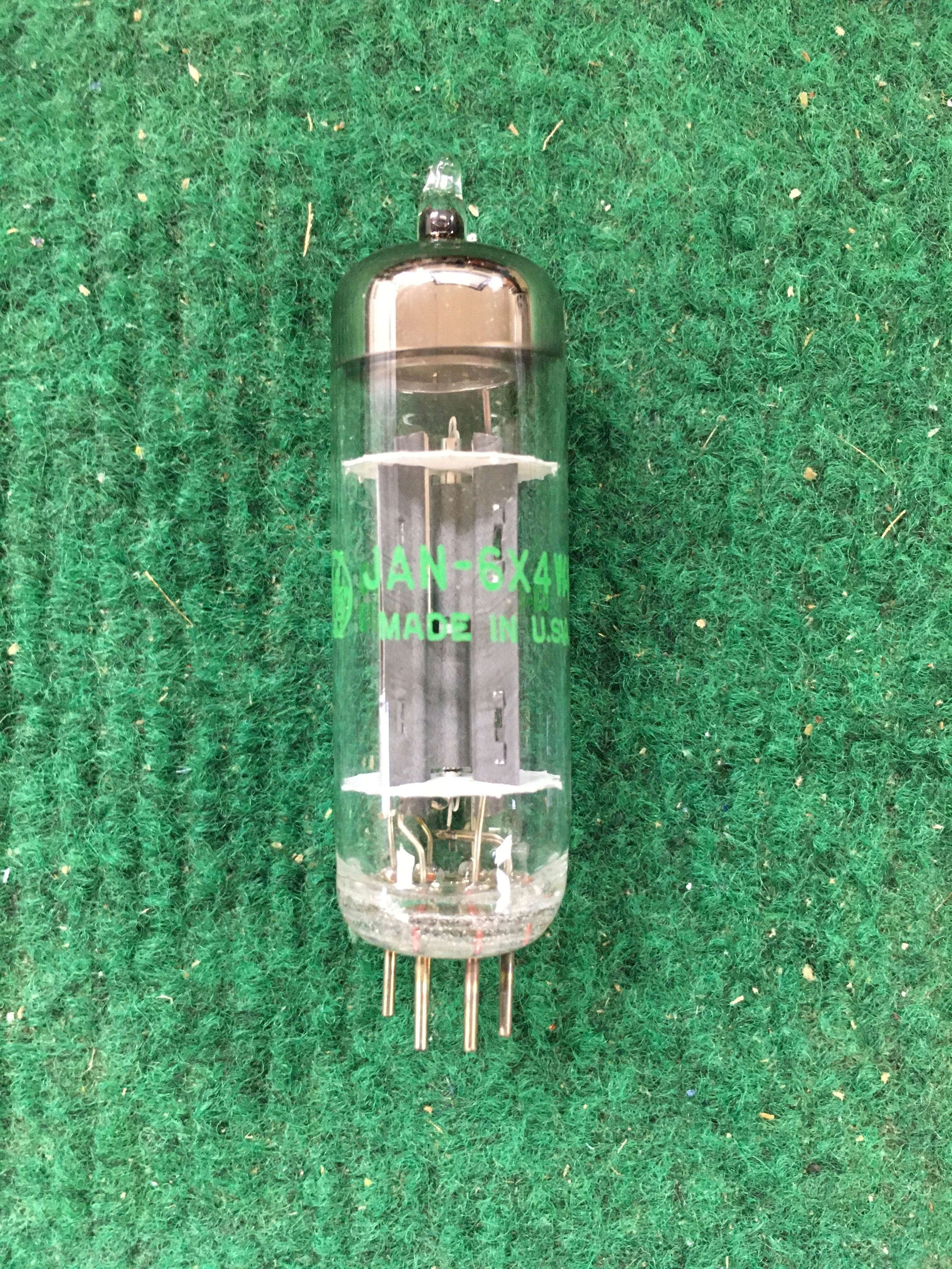 GE JAN 6X4WA Vacuum Tube * Tested 120/120