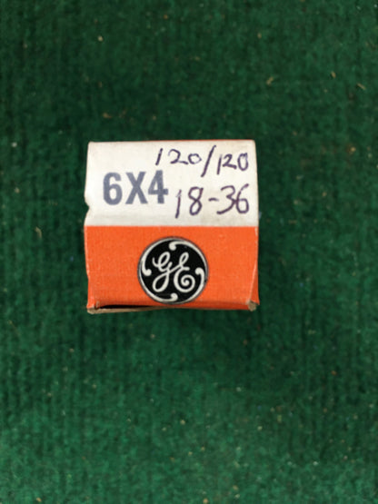 GE 6X4 Vacuum Tube * Tested 120/120