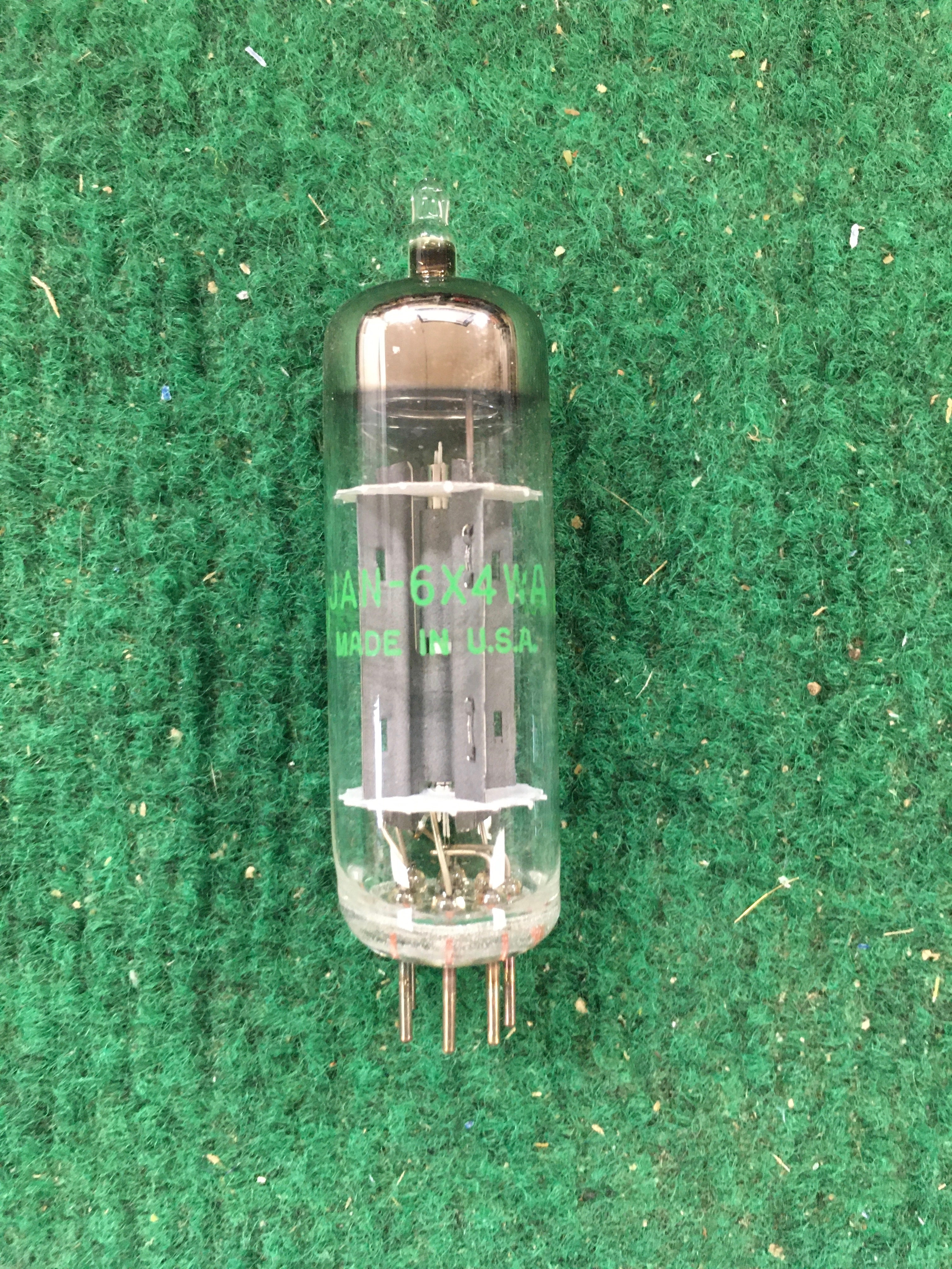 GE JAN 6X4WA Vacuum Tube * Tested 120/120