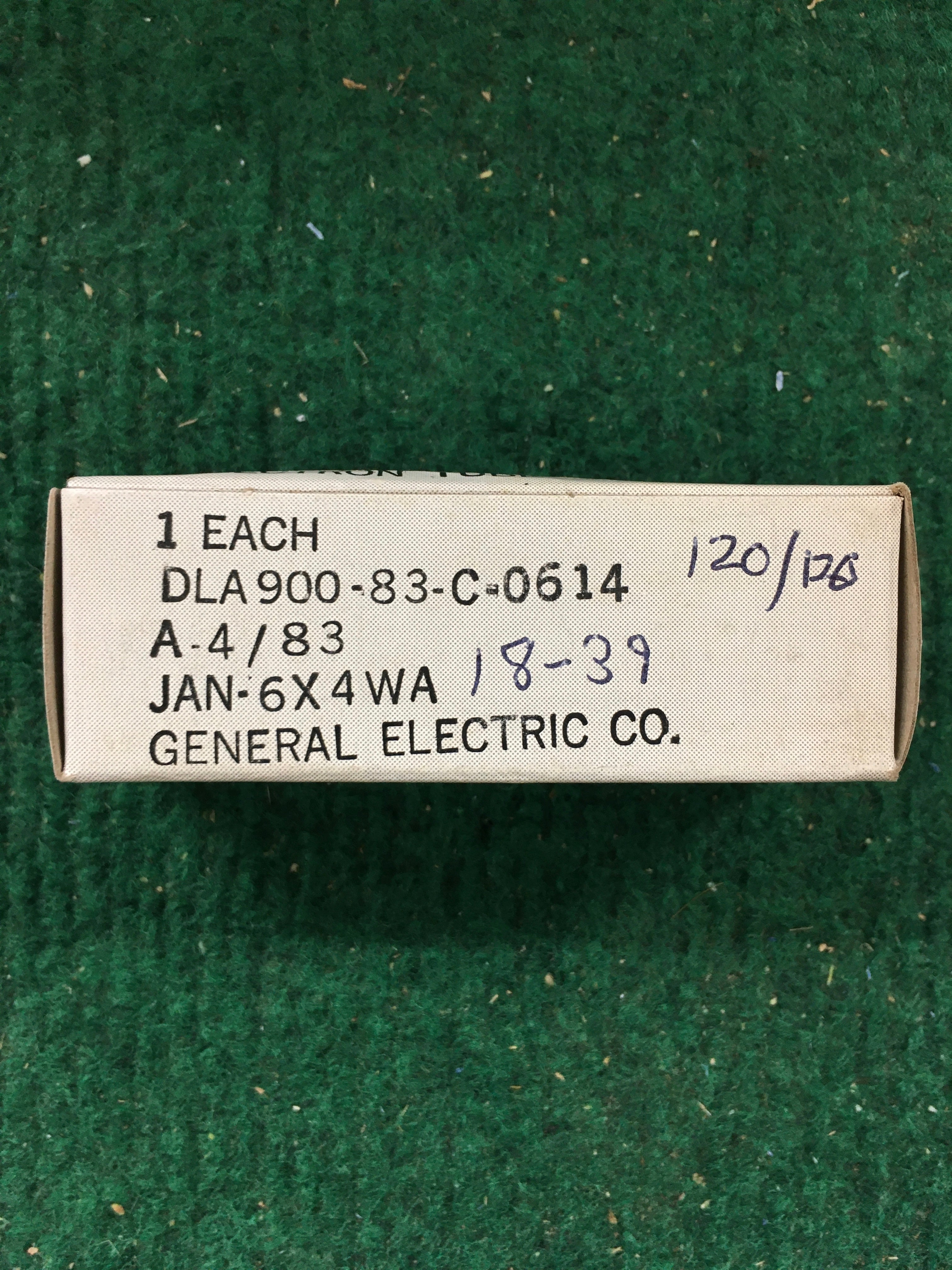 GE JAN 6X4WA Vacuum Tube * Tested 120/120