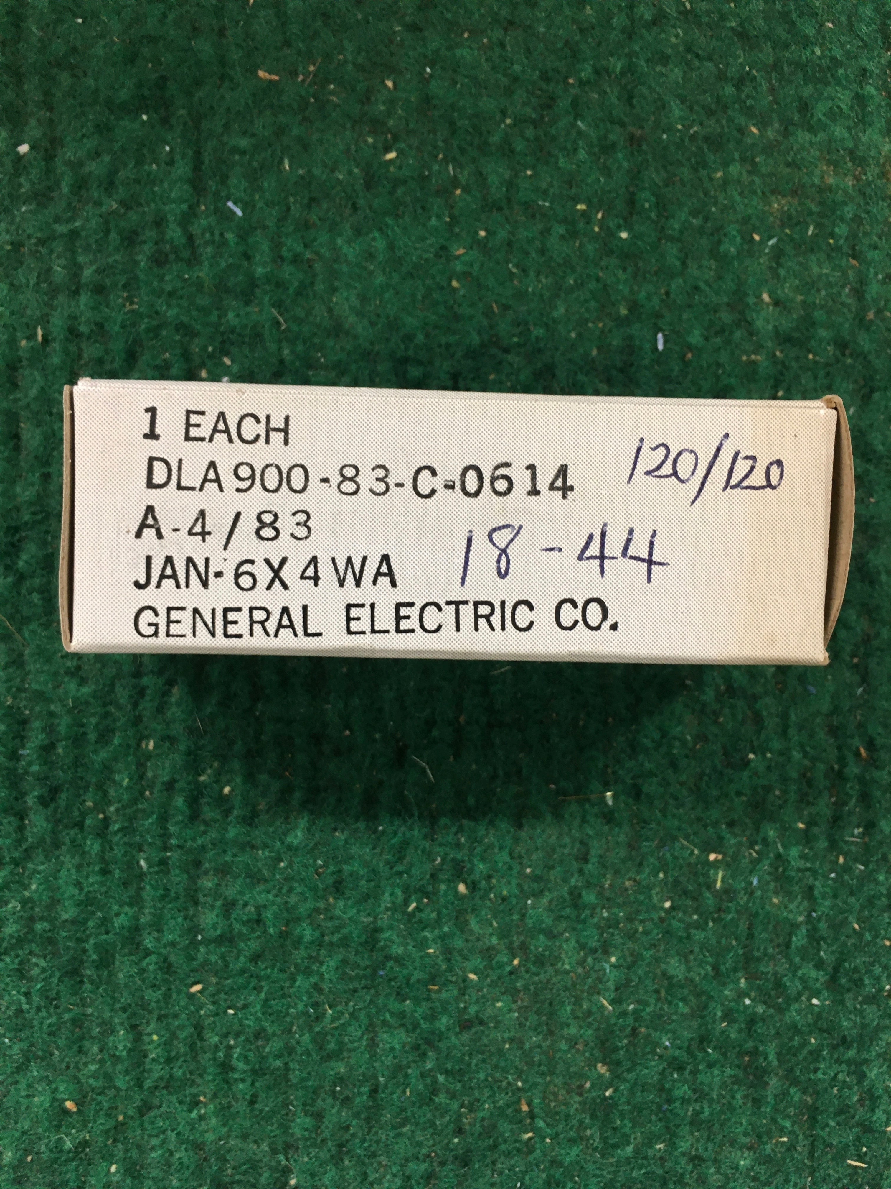GE JAN 6X4WA Vacuum Tube * Tested 120/120