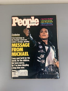 People Weekly - Michael Jackson 'The Message'