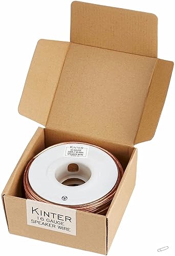 Kinter Audio 16 gauge Speaker Wire - 100ft
