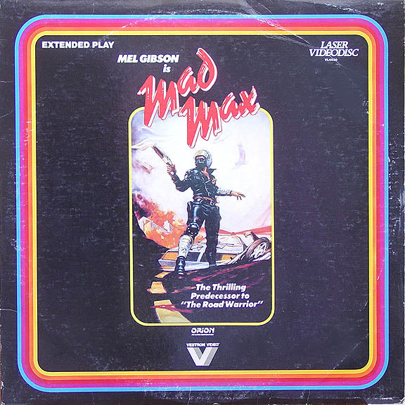 Mad Max (1979) LaserDisc
