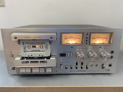 Pioneer CT-F-1000 Single Cassette Deck * Recapped in 2020 * Serviced * $100 USA Flat Shipping