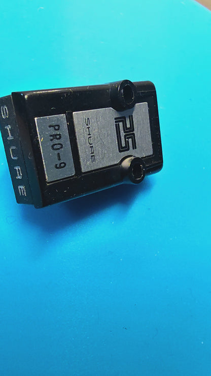 Shure SPS Pro 9 Phono Cartridge * NO Stylus * Box * Accessories * See Video and Pics