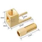 Hi-end Banana to Spade Adapter Plug Speaker Cable Connector - SET OF 4