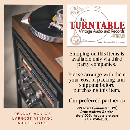 Dual 1019 Turntable * Fully Serviced * 16-33-45-78 Speed