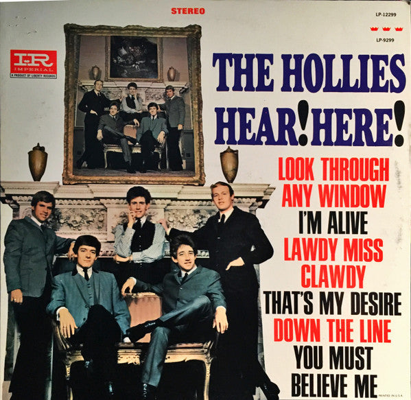 The Hollies : Hear! Here! (LP, Album, 2nd)