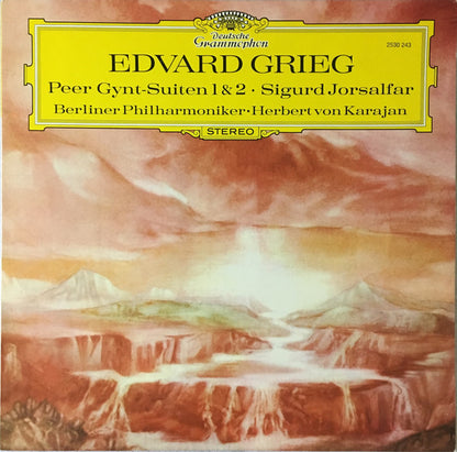 Edvard Grieg - Berliner Philharmoniker · Herbert von Karajan : Peer Gynt-Suiten 1 & 2 • Sigurd Jorsalfar (LP, RP)