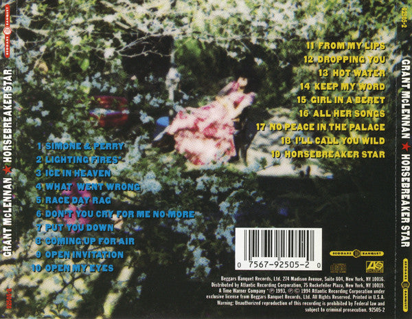 Grant McLennan : Horsebreaker Star (CD, Album)