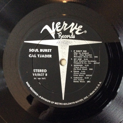 Cal Tjader : Soul Burst (LP, Album, Gat)