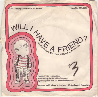 No Artist : Will I Have A Friend (7")