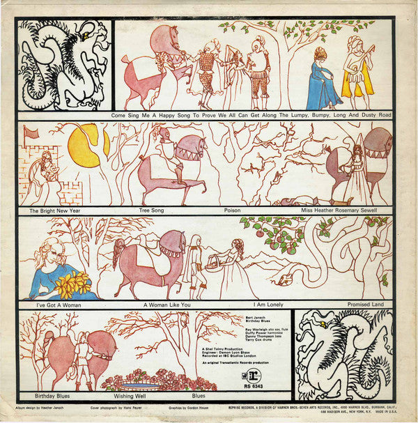 Bert Jansch : Birthday Blues (LP, Album, RE)