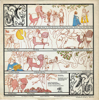 Bert Jansch : Birthday Blues (LP, Album, RE)