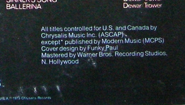 Robin Trower : Twice Removed From Yesterday (LP, Album)