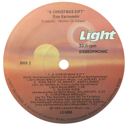 Dino Kartsonakis : A Christmas Gift Of Love (LP, Album)
