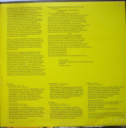 Archie Shepp : Kwanza (LP, Album, Quad, Gat)