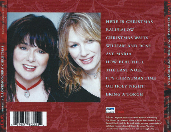 Heart : Presents A Lovemongers' Christmas (HDCD, Album, RE)
