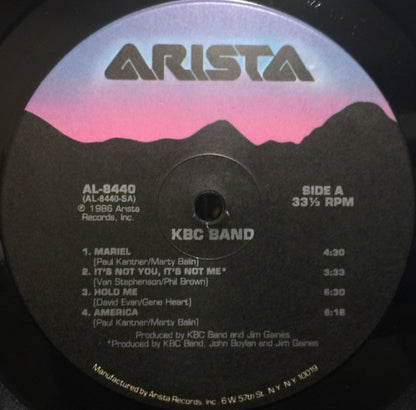 KBC Band (2) : KBC Band (LP, Album, Ind)