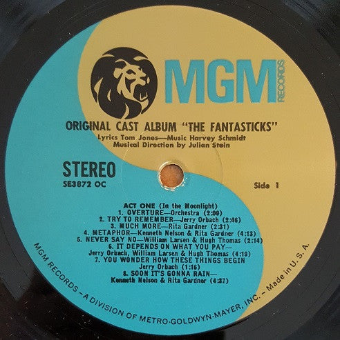 Various : The Fantasticks (LP, Album, RE)