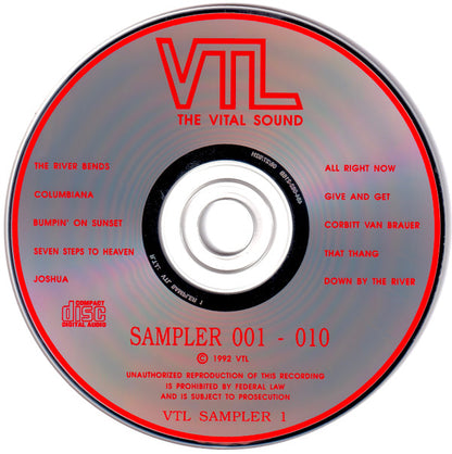 Various : VTL Sampler 001 - 010 (CD, Smplr)