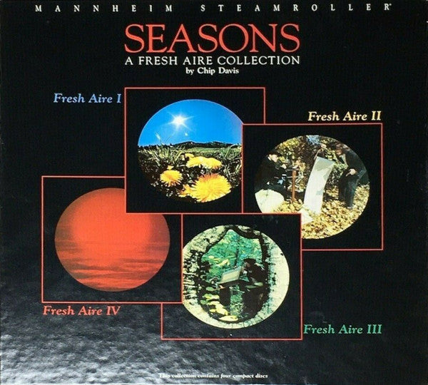 Mannheim Steamroller : Seasons A Fresh Aire Collection by Chip Davis (4xCD, Album, Comp, Dlx)