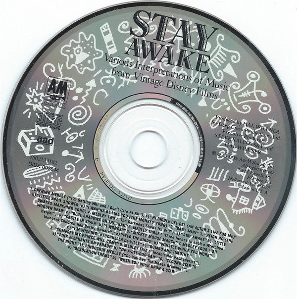 Various : Stay Awake (Various Interpretations Of Music From Vintage Disney Films) (CD, Album)